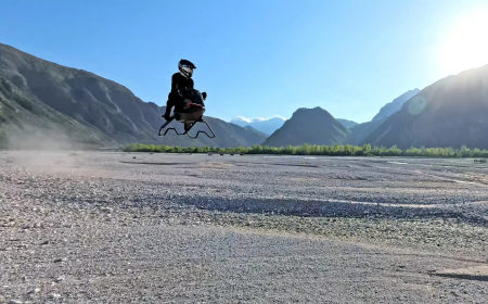 ‎سەرنجڕاکێش... یەکەم پاسکیلی فڕۆکە لە جیھاندا خەیاڵی زانستی دەکاتە ڕاستی