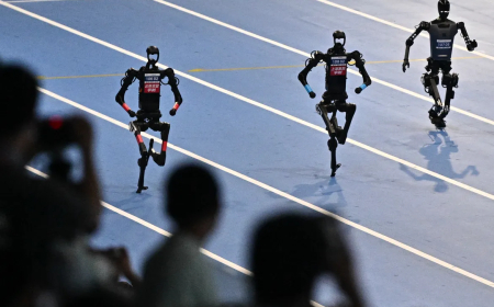 یەکەم ئۆڵەمپیادی ڕۆبۆتی مرۆڤیی لە چین