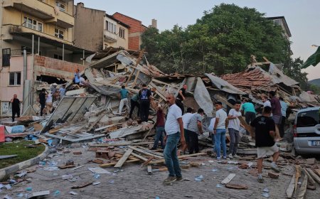 بوومەلەرزەیەکی ٥.١ پلە لە ناوچەی بالیکەسیری تورکیا