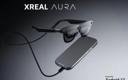 چاویلکەی زیرەکی Xreal Aura ناسێندرا؛ شۆڕشێکی نوێ لە جیهانی واقیعی تێکەڵاو (XR)
