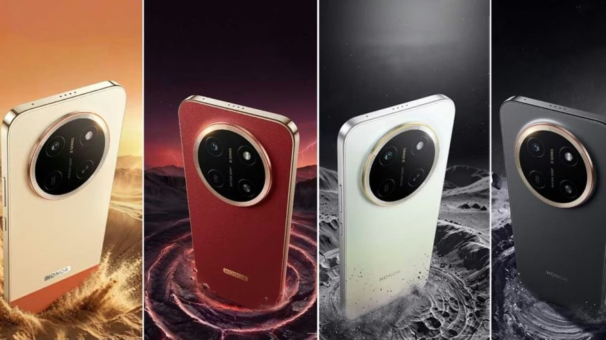 ئاشکراکردنی چوار ڕەنگە سەرنجڕاکێشەکەی مۆبایلی هۆنەر X80 Pro Max