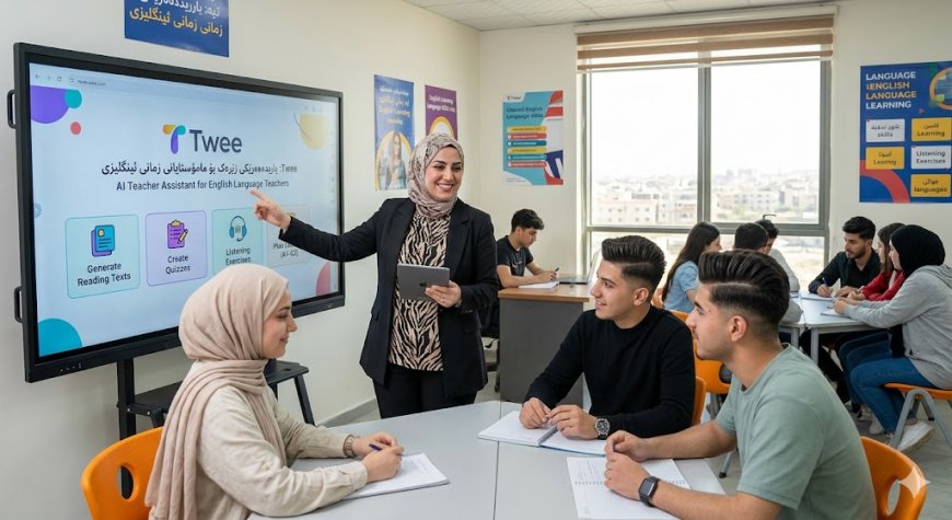 یاریدەدەرێکی زیرەک بۆ مامۆستایانی زمانی ئینگلیزی